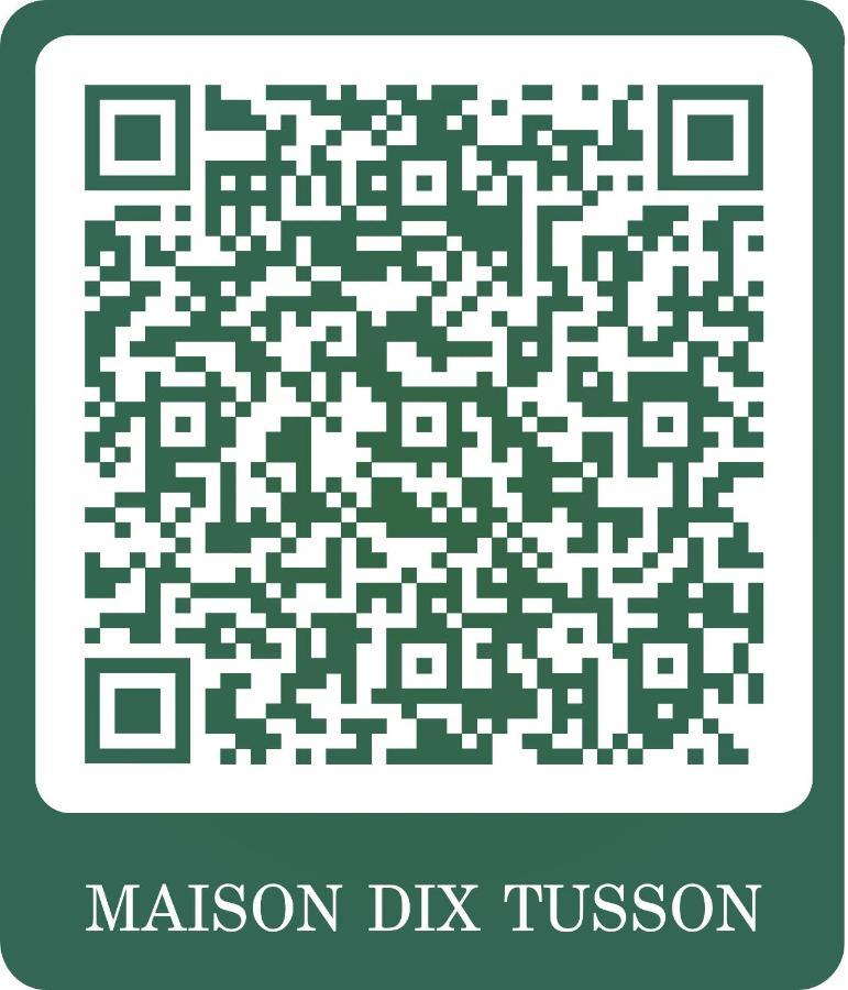 Maison Dix Tusson Exteriör bild
