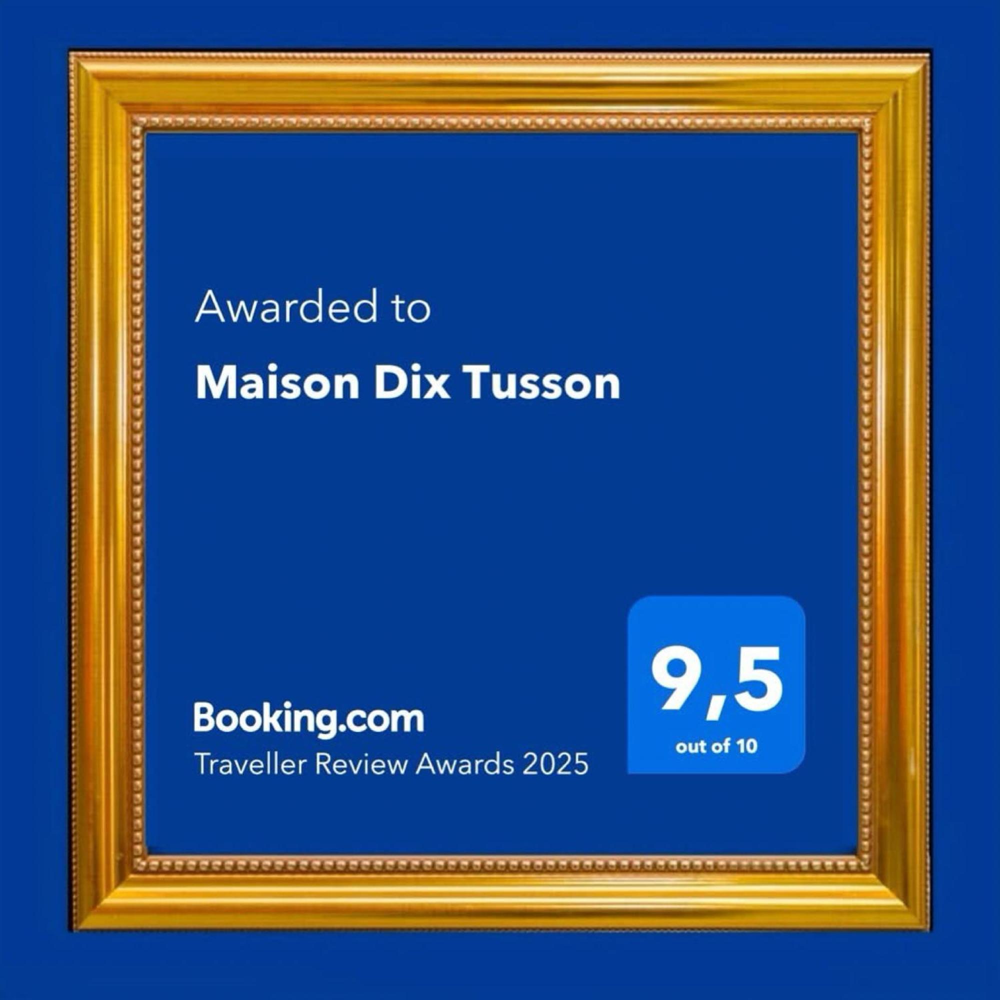 Maison Dix Tusson Exteriör bild
