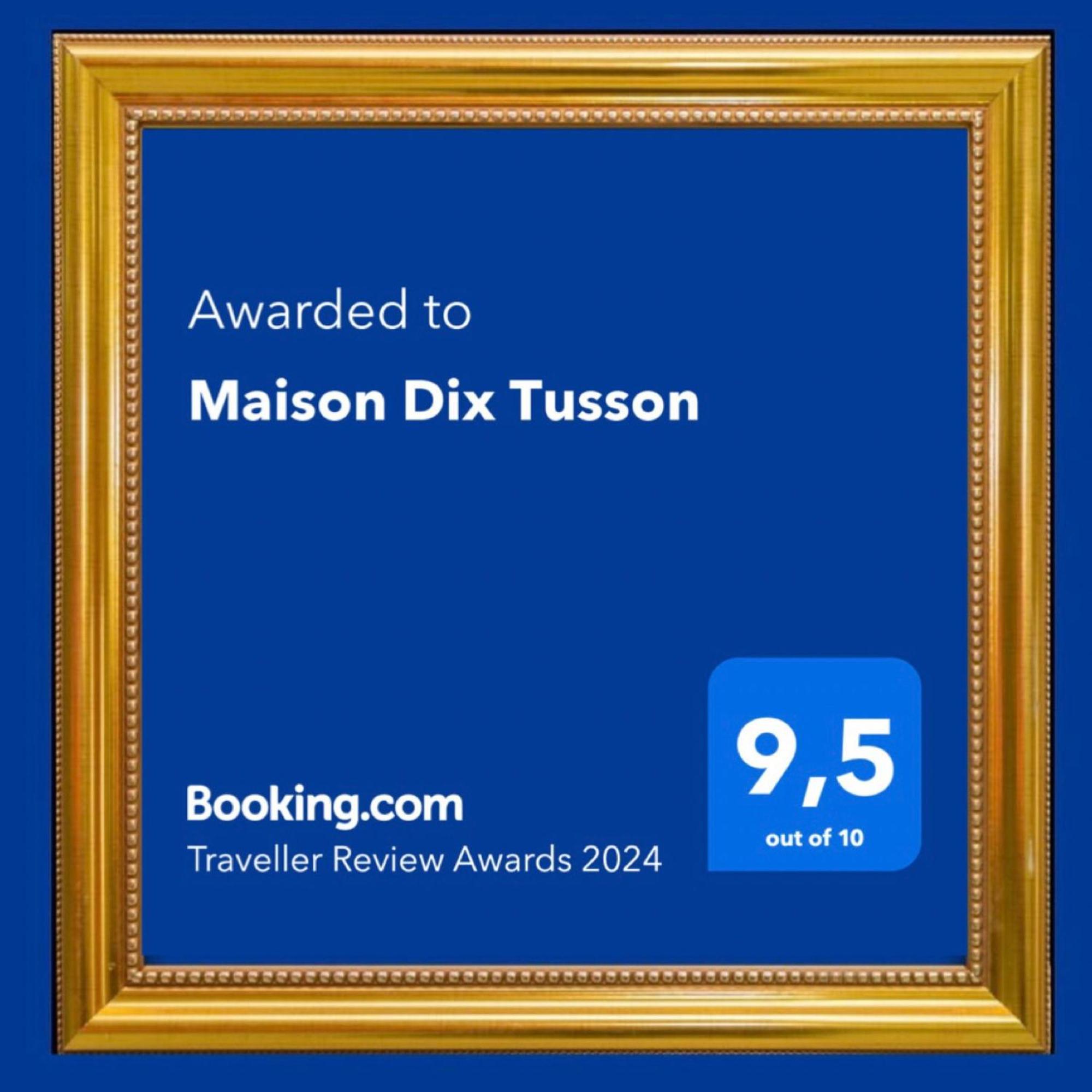 Maison Dix Tusson Exteriör bild